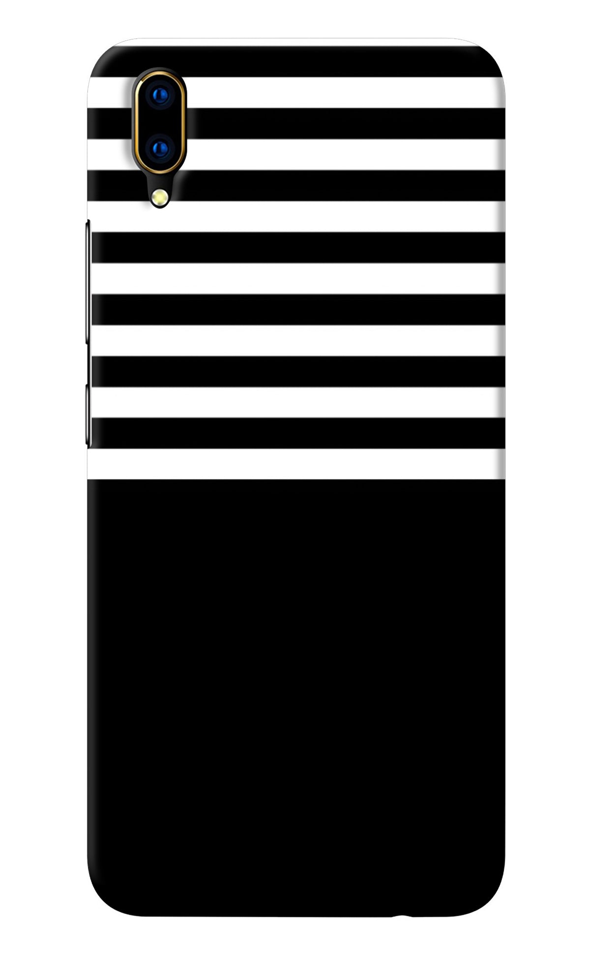 Black and White Print Vivo V11 Pro Back Cover