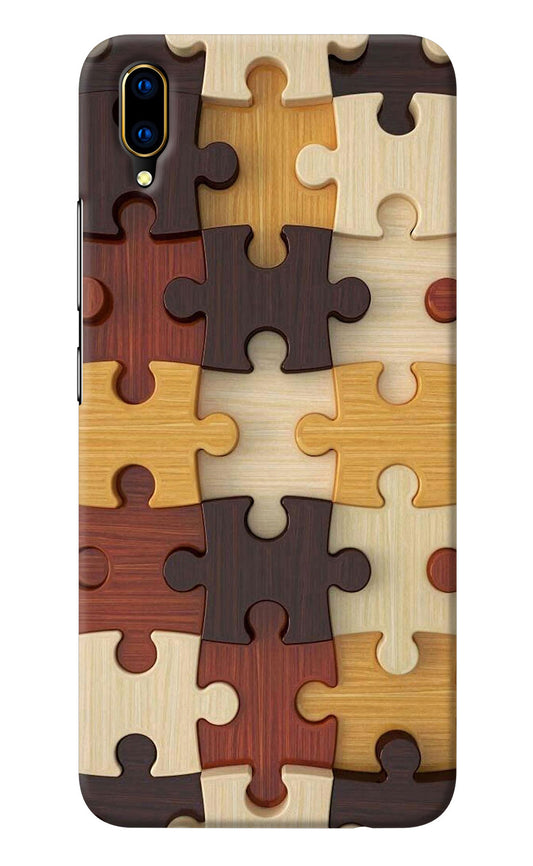 Wooden Puzzle Vivo V11 Pro Back Cover