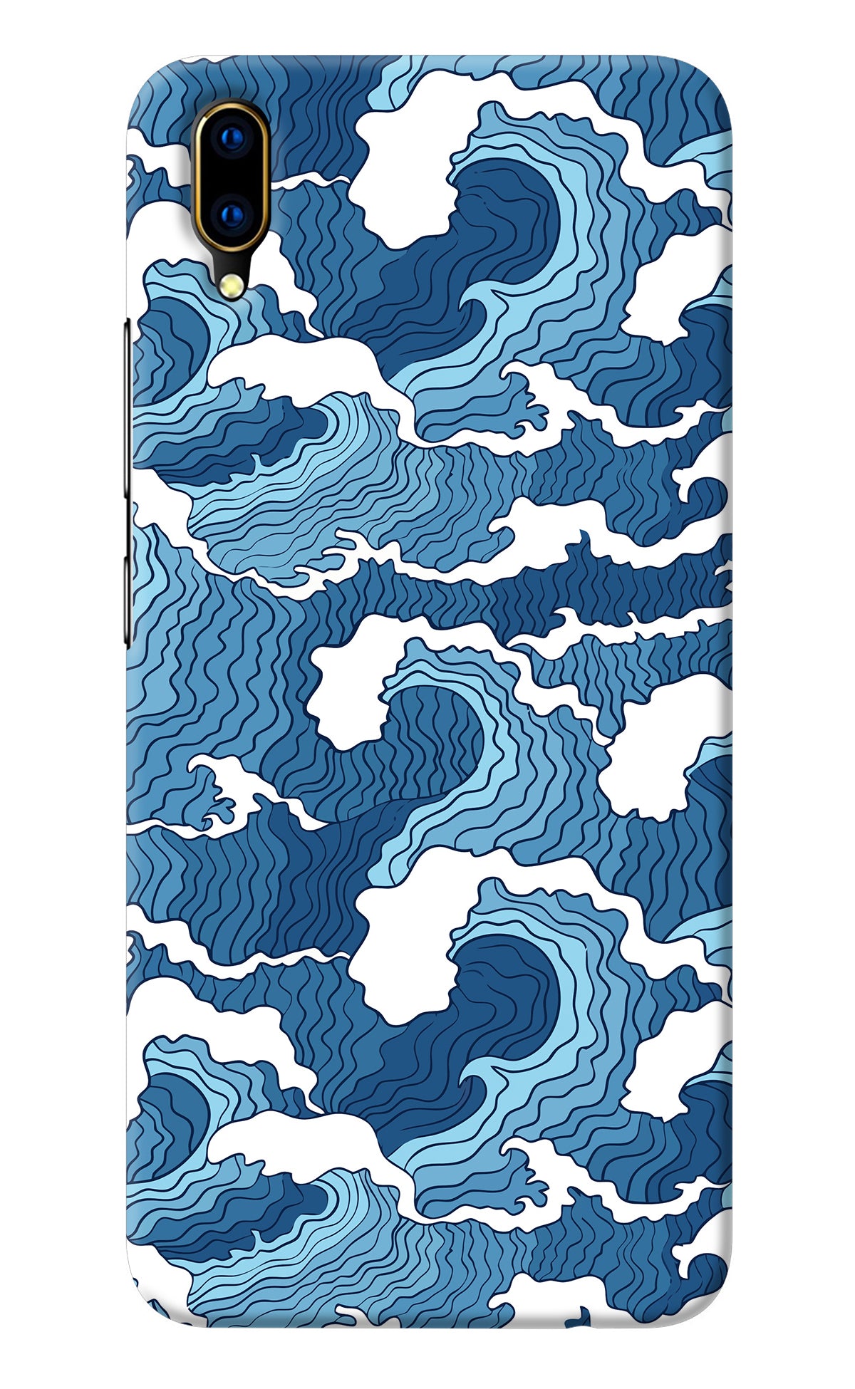 Blue Waves Vivo V11 Pro Back Cover