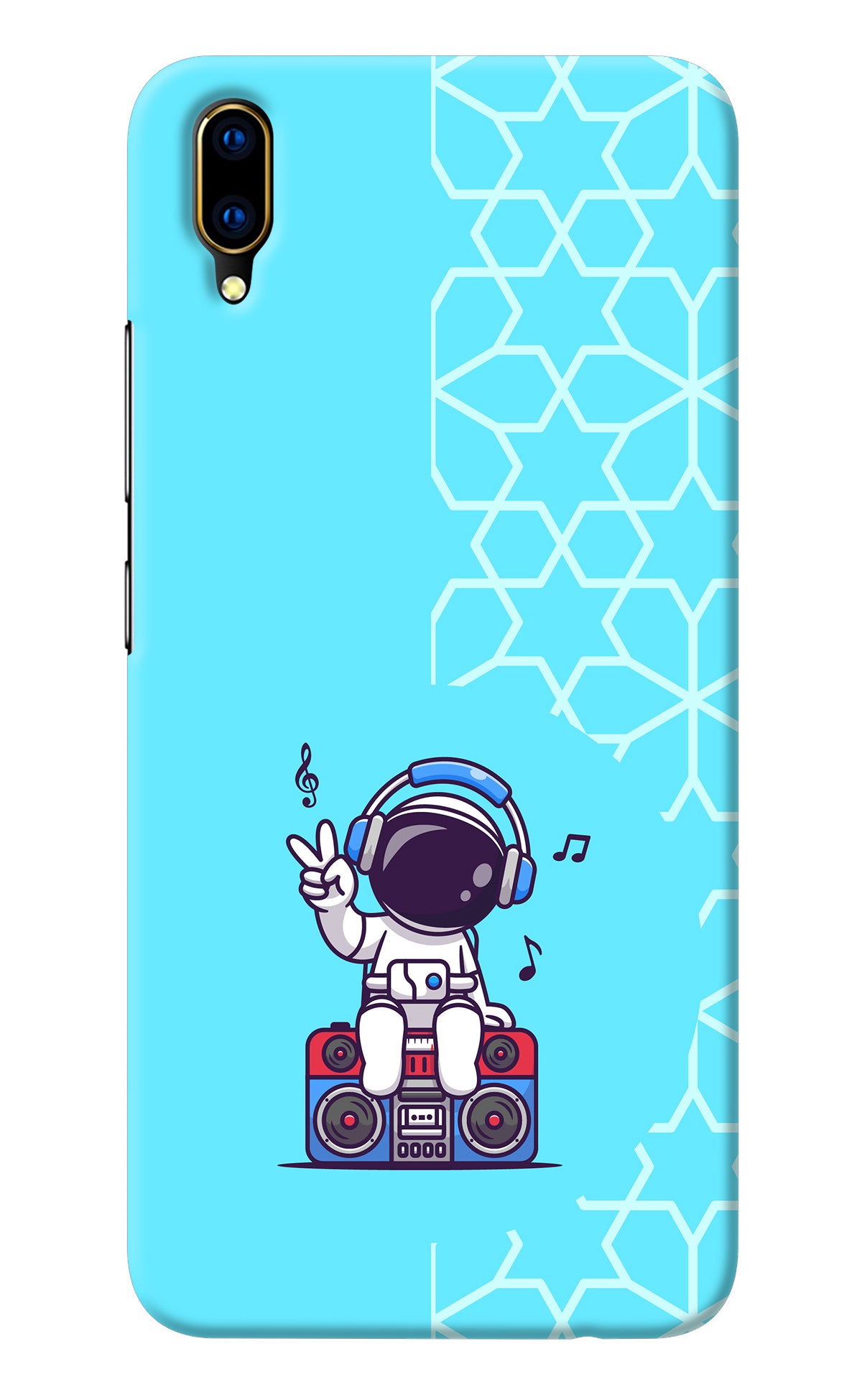 Cute Astronaut Chilling Vivo V11 Pro Back Cover