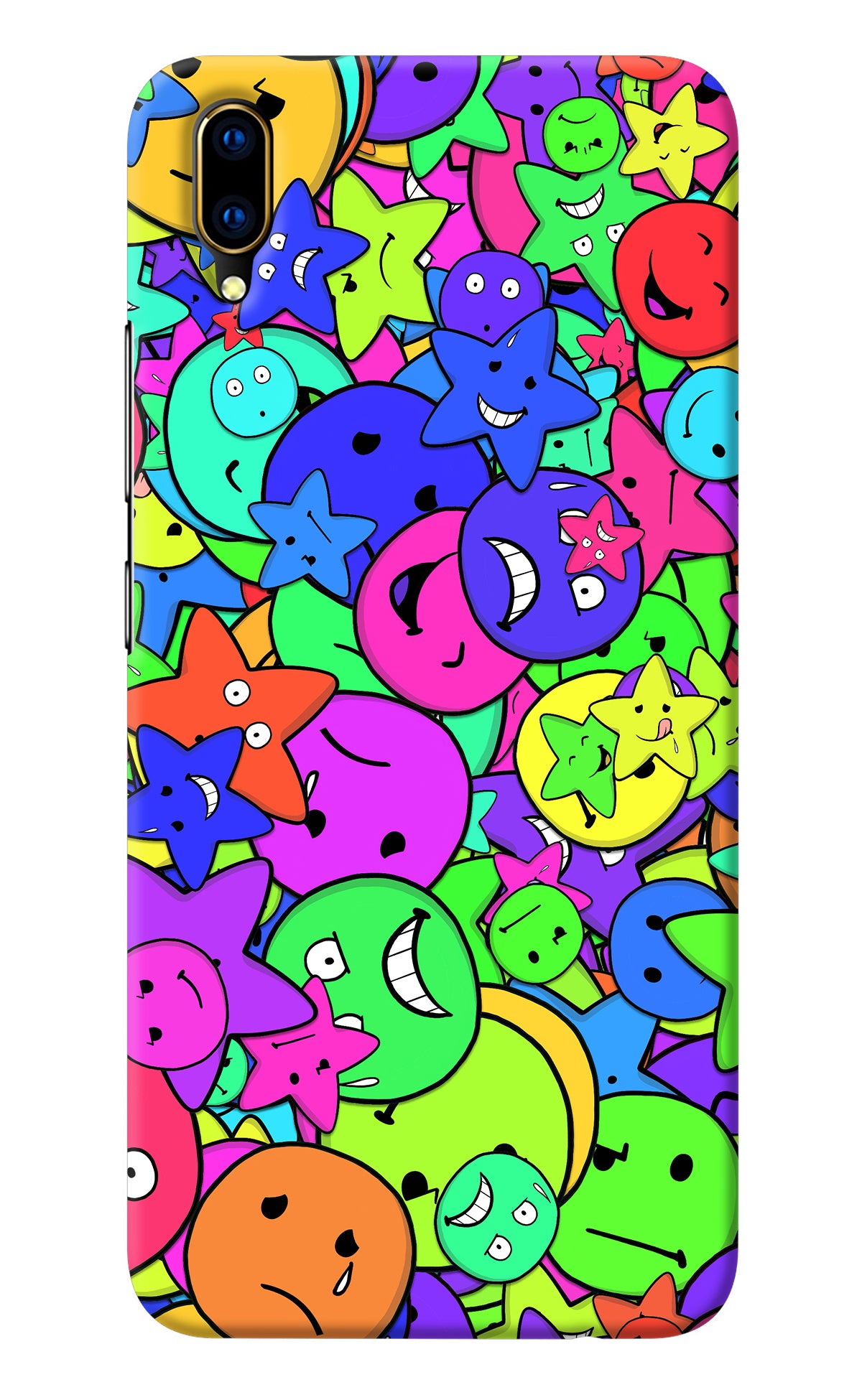 Fun Doodle Vivo V11 Pro Back Cover