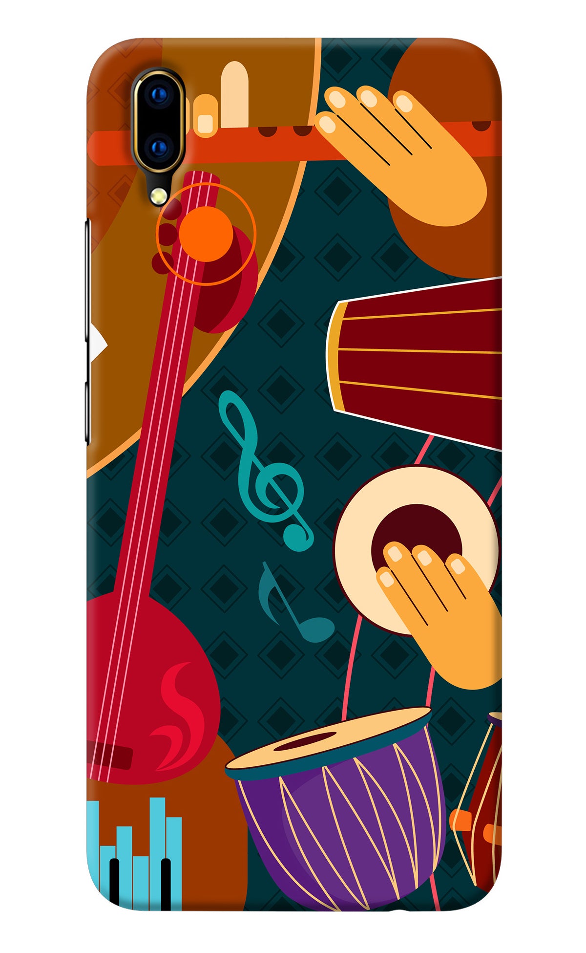 Music Instrument Vivo V11 Pro Back Cover