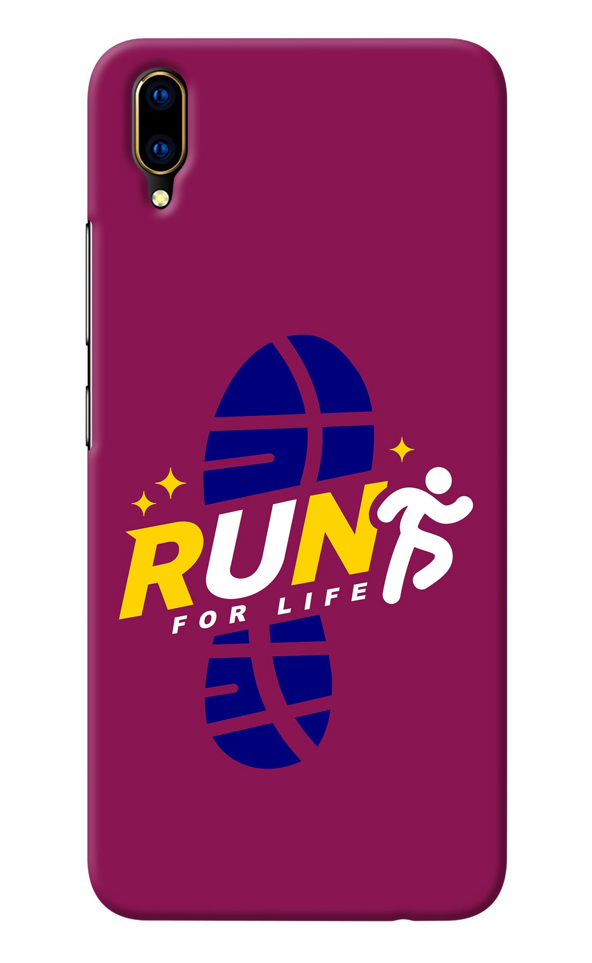 Run for Life Vivo V11 Pro Back Cover