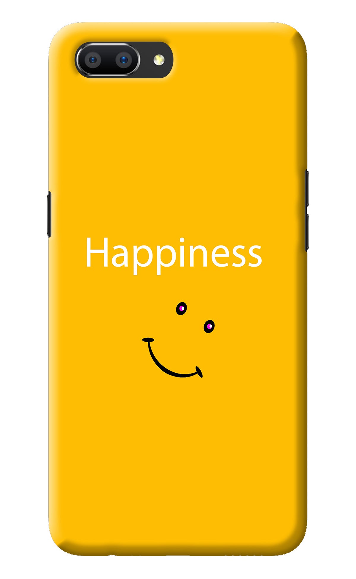 Happiness With Smiley Realme C1 Back Cover