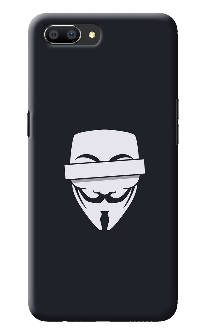 Anonymous Face Realme C1 Back Cover