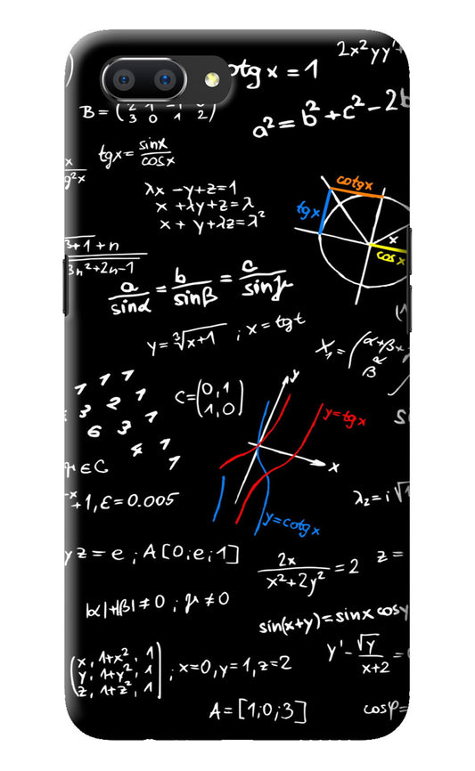 Mathematics Formula Realme C1 Back Cover