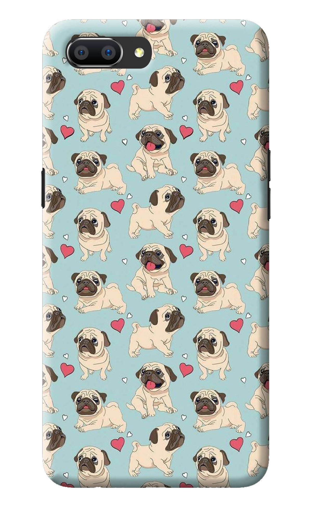 Pug Dog Realme C1 Back Cover