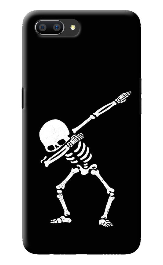 Dabbing Skeleton Art Realme C1 Back Cover