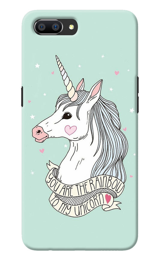 Unicorn Wallpaper Realme C1 Back Cover