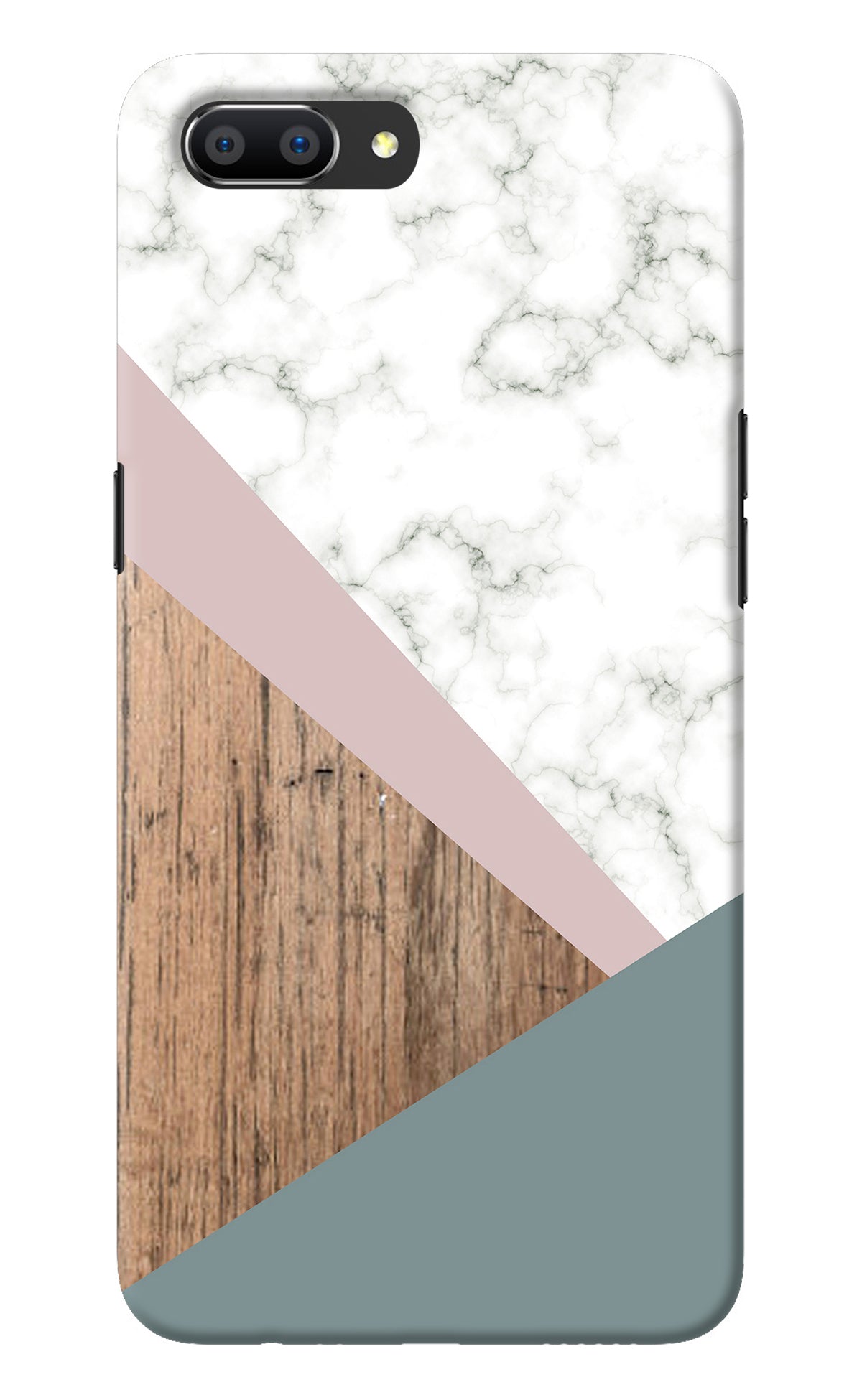 Marble wood Abstract Realme C1 Back Cover