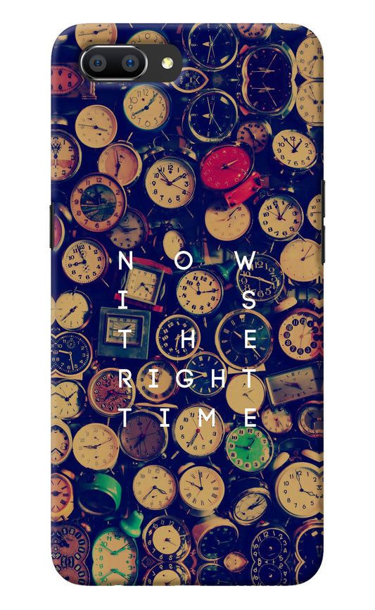 Now is the Right Time Quote Realme C1 Back Cover