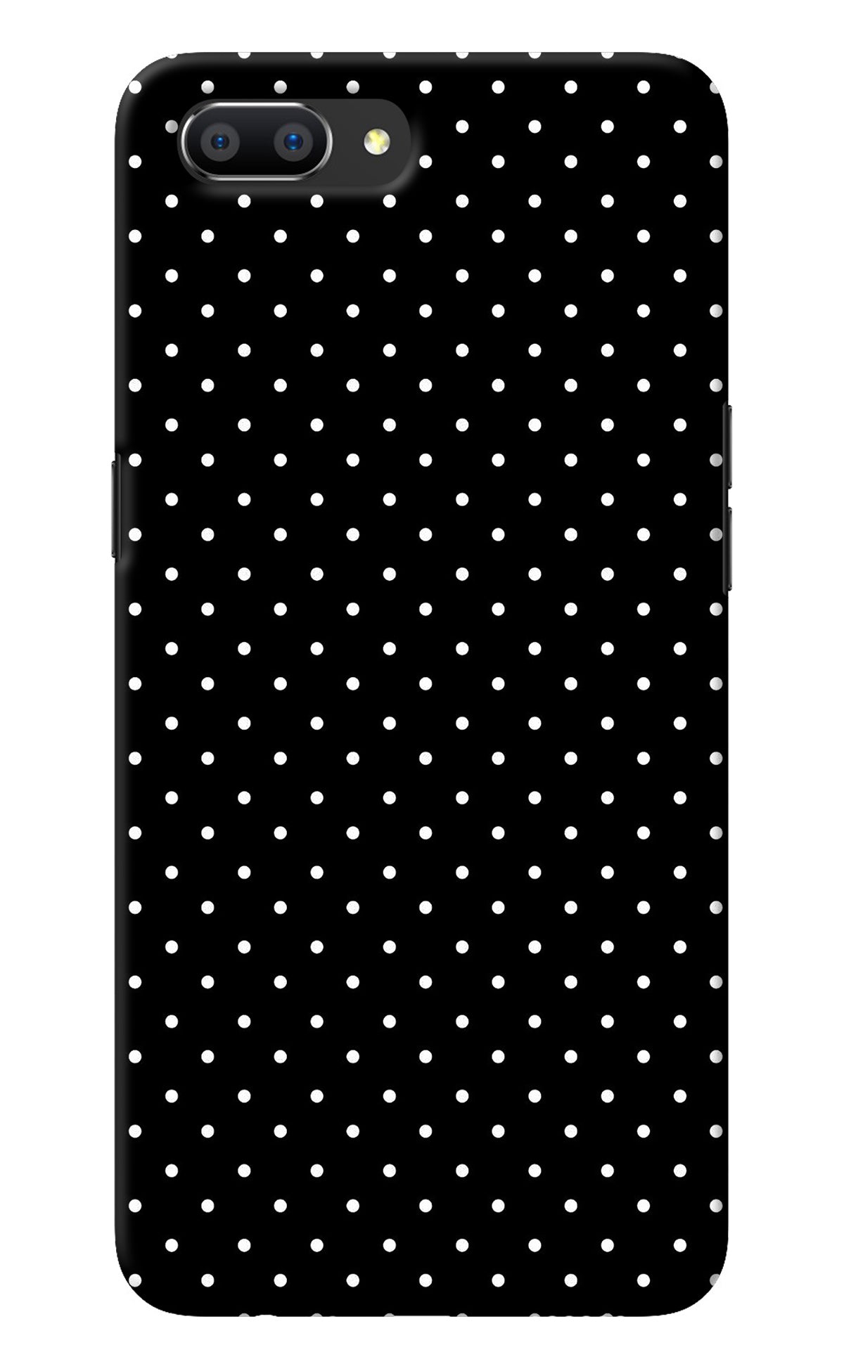 White Dots Realme C1 Back Cover