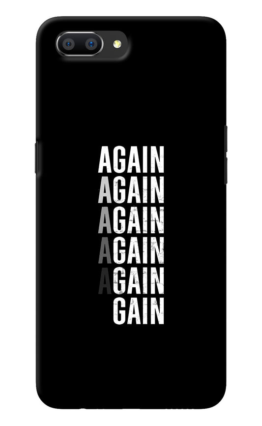 Again Again Gain Realme C1 Back Cover