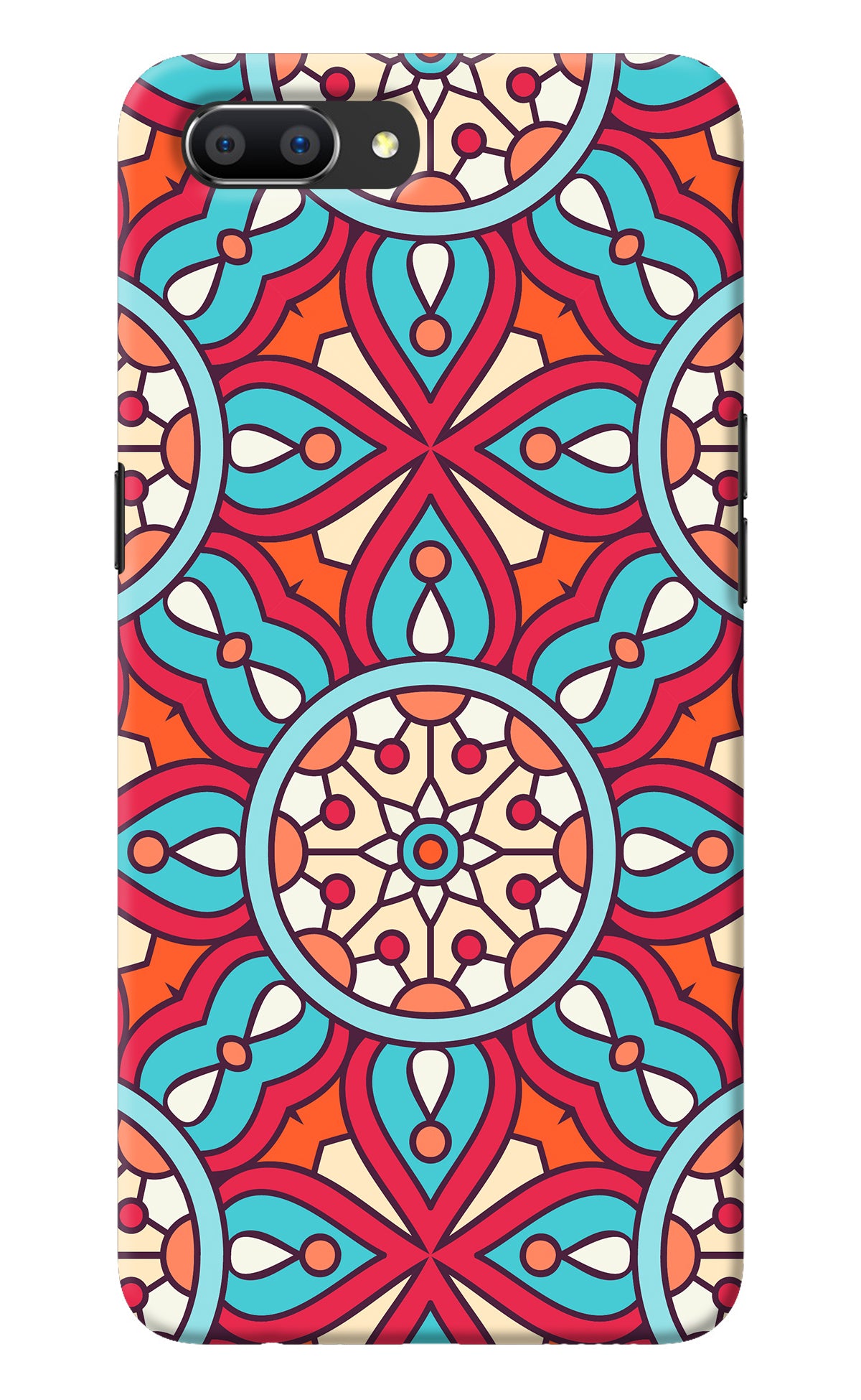 Mandala Geometric Realme C1 Back Cover