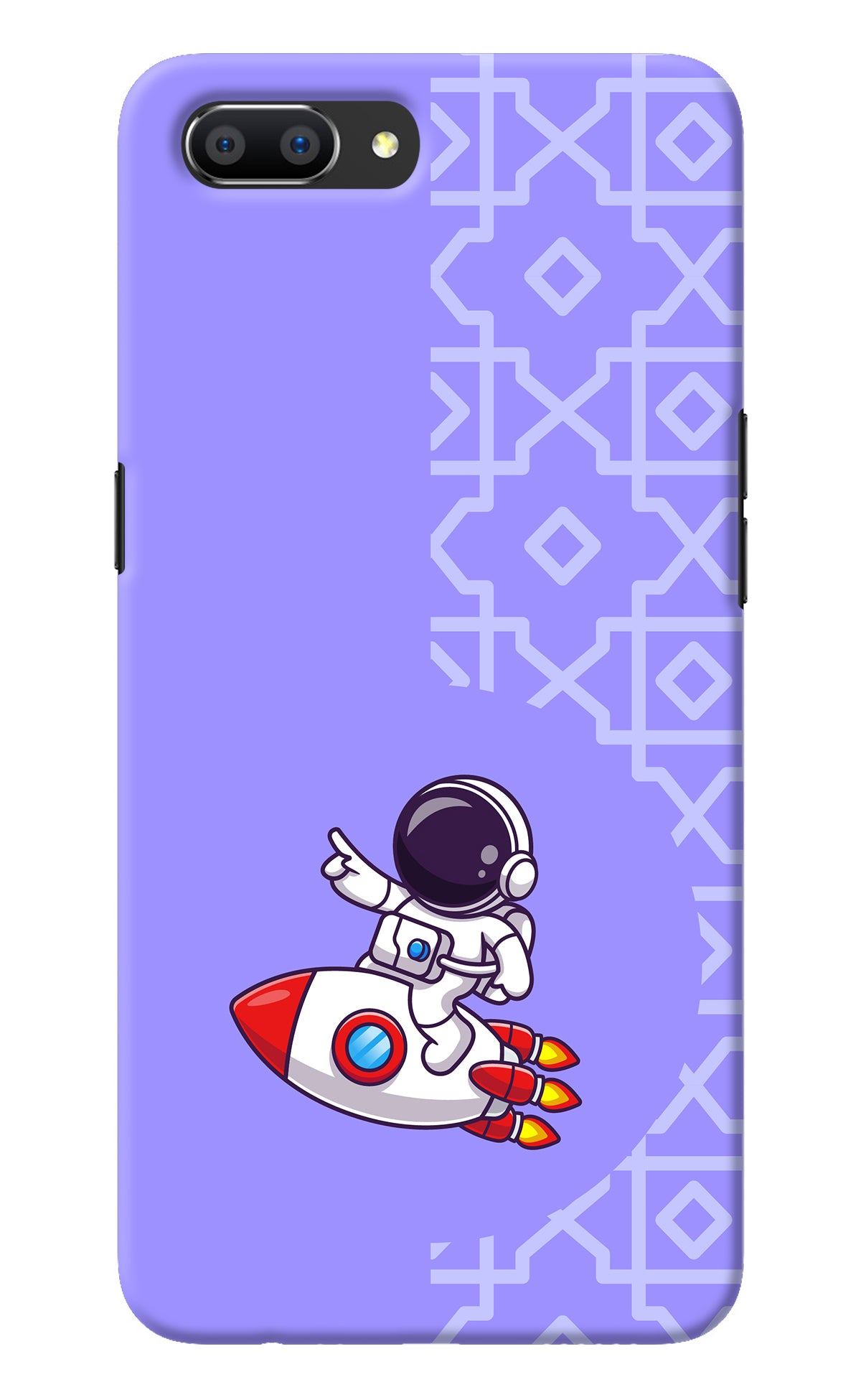 Cute Astronaut Realme C1 Back Cover