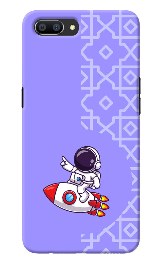 Cute Astronaut Realme C1 Back Cover