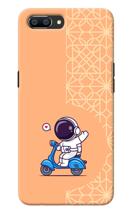 Cute Astronaut Riding Realme C1 Back Cover