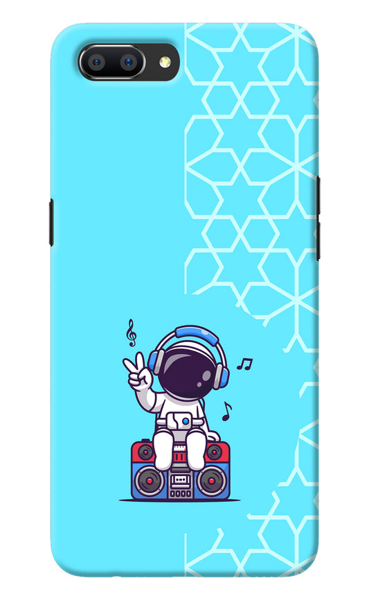 Cute Astronaut Chilling Realme C1 Back Cover