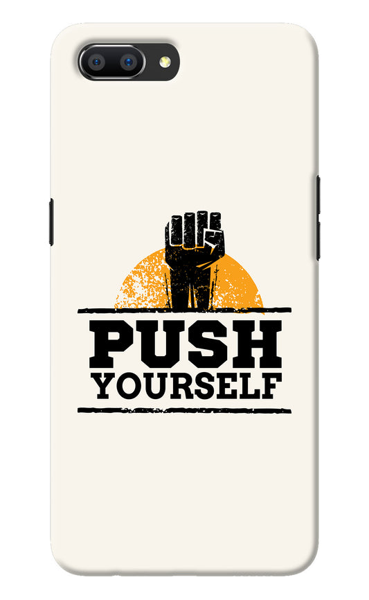 Push Yourself Realme C1 Back Cover