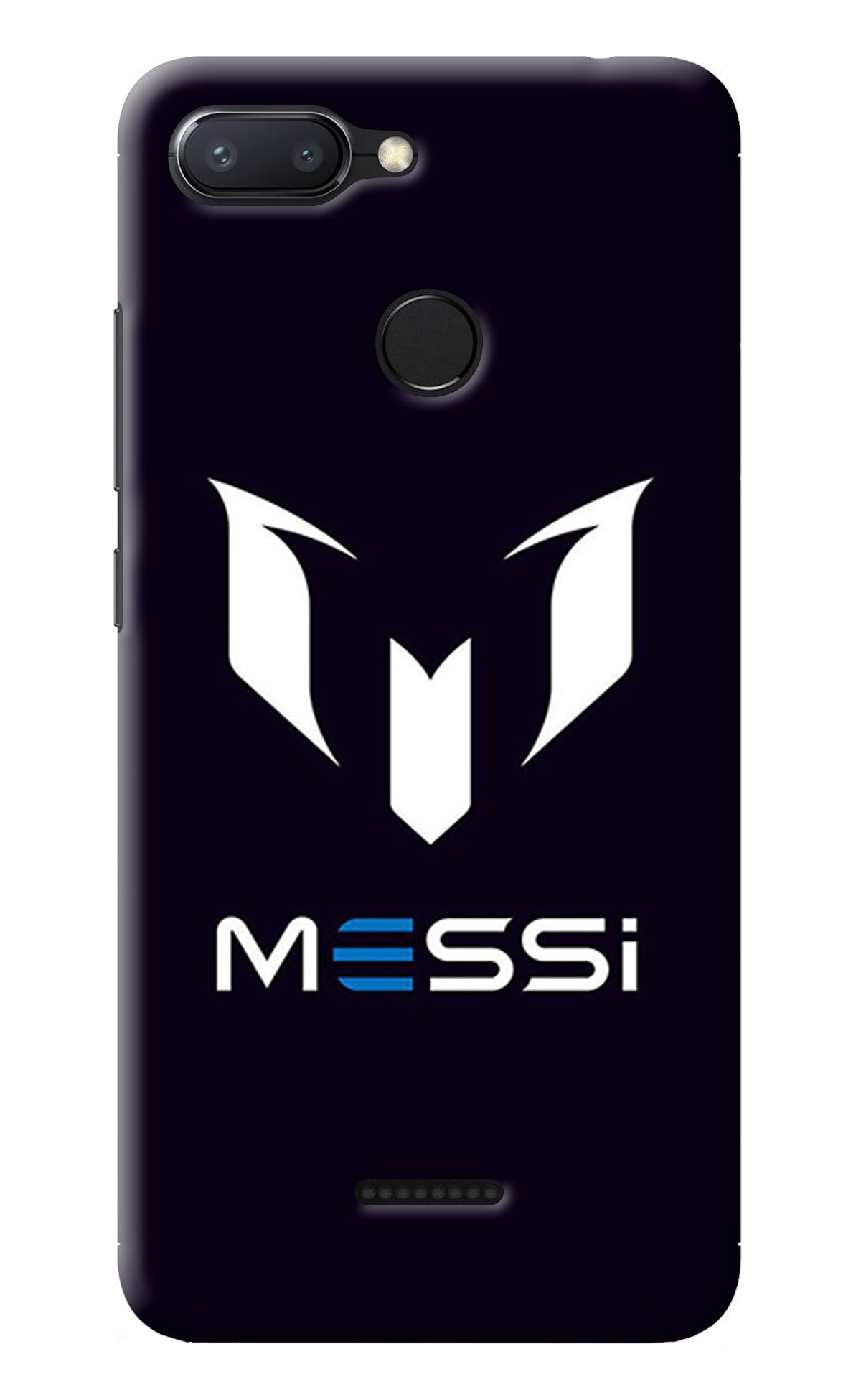 Messi Logo Redmi 6 Back Cover