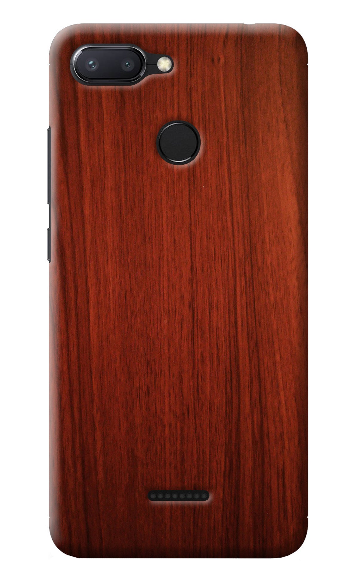 Wooden Plain Pattern Redmi 6 Back Cover