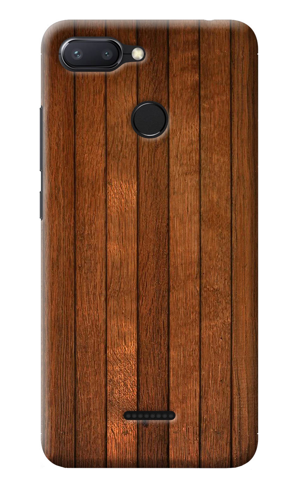 Wooden Artwork Bands Redmi 6 Back Cover