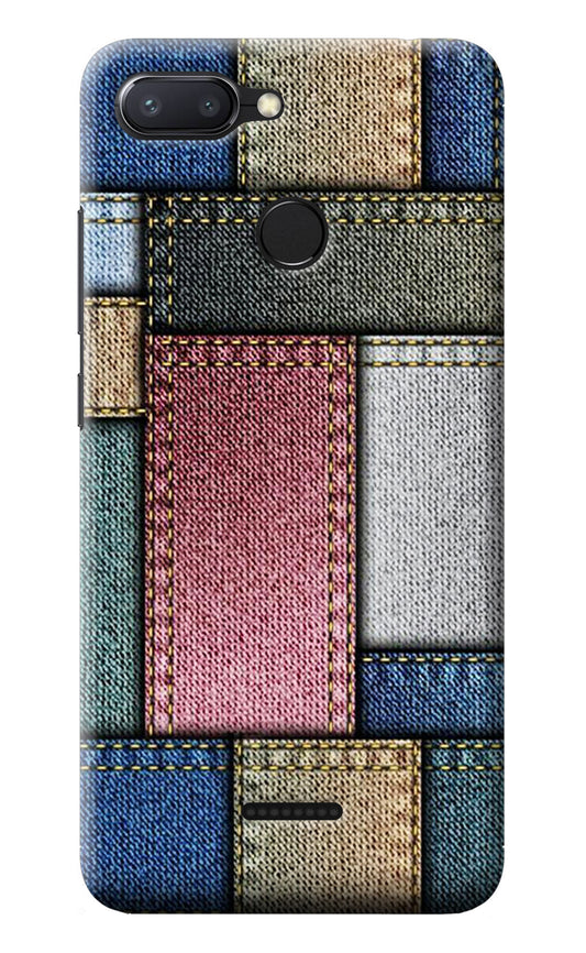 Multicolor Jeans Redmi 6 Back Cover