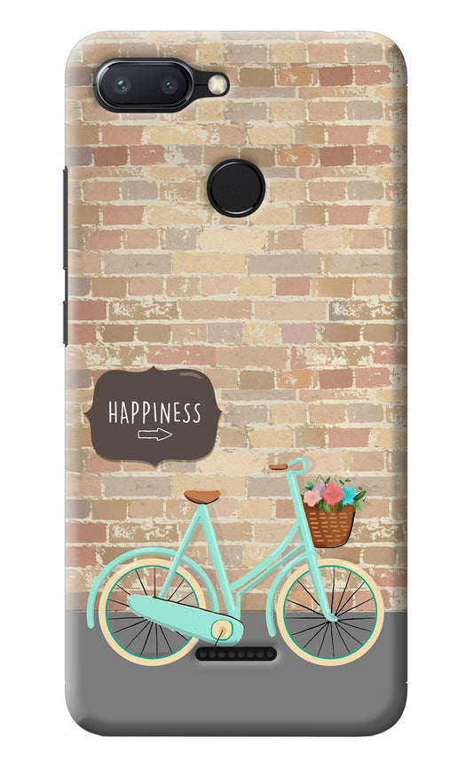 Happiness Artwork Redmi 6 Back Cover