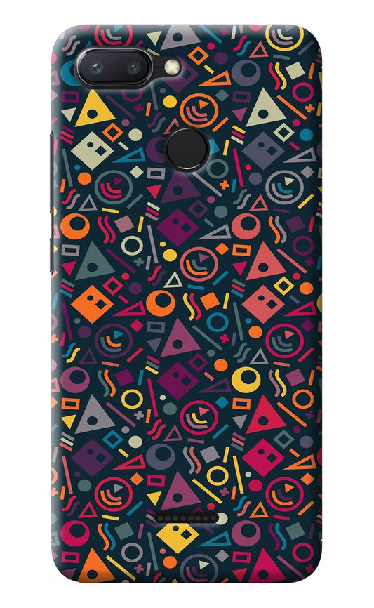 Geometric Abstract Redmi 6 Back Cover