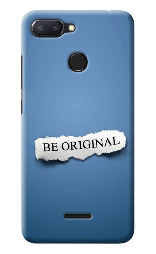 Be Original Redmi 6 Back Cover