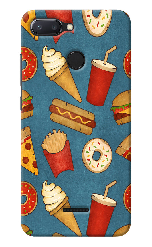 Foodie Redmi 6 Back Cover