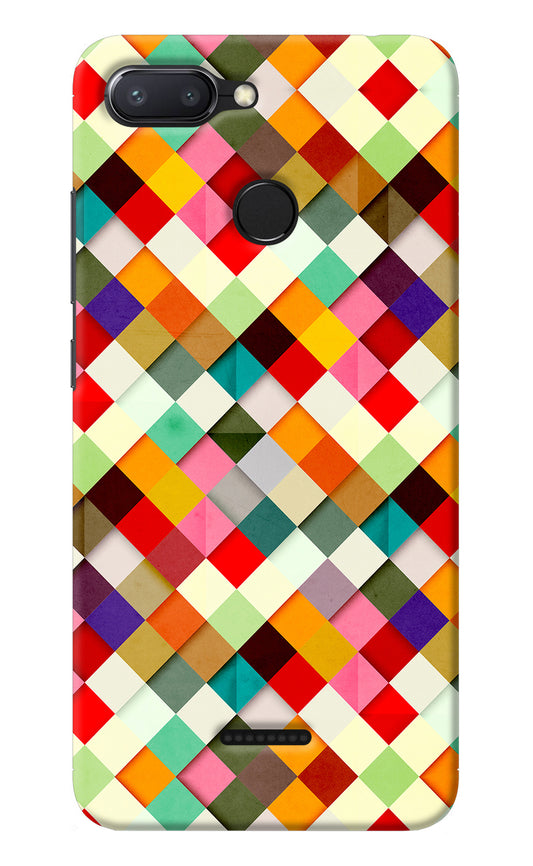 Geometric Abstract Colorful Redmi 6 Back Cover