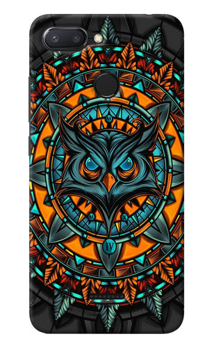 Angry Owl Art Redmi 6 Back Cover