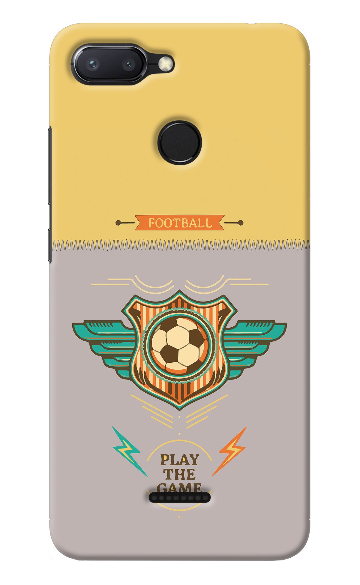 Football Redmi 6 Back Cover