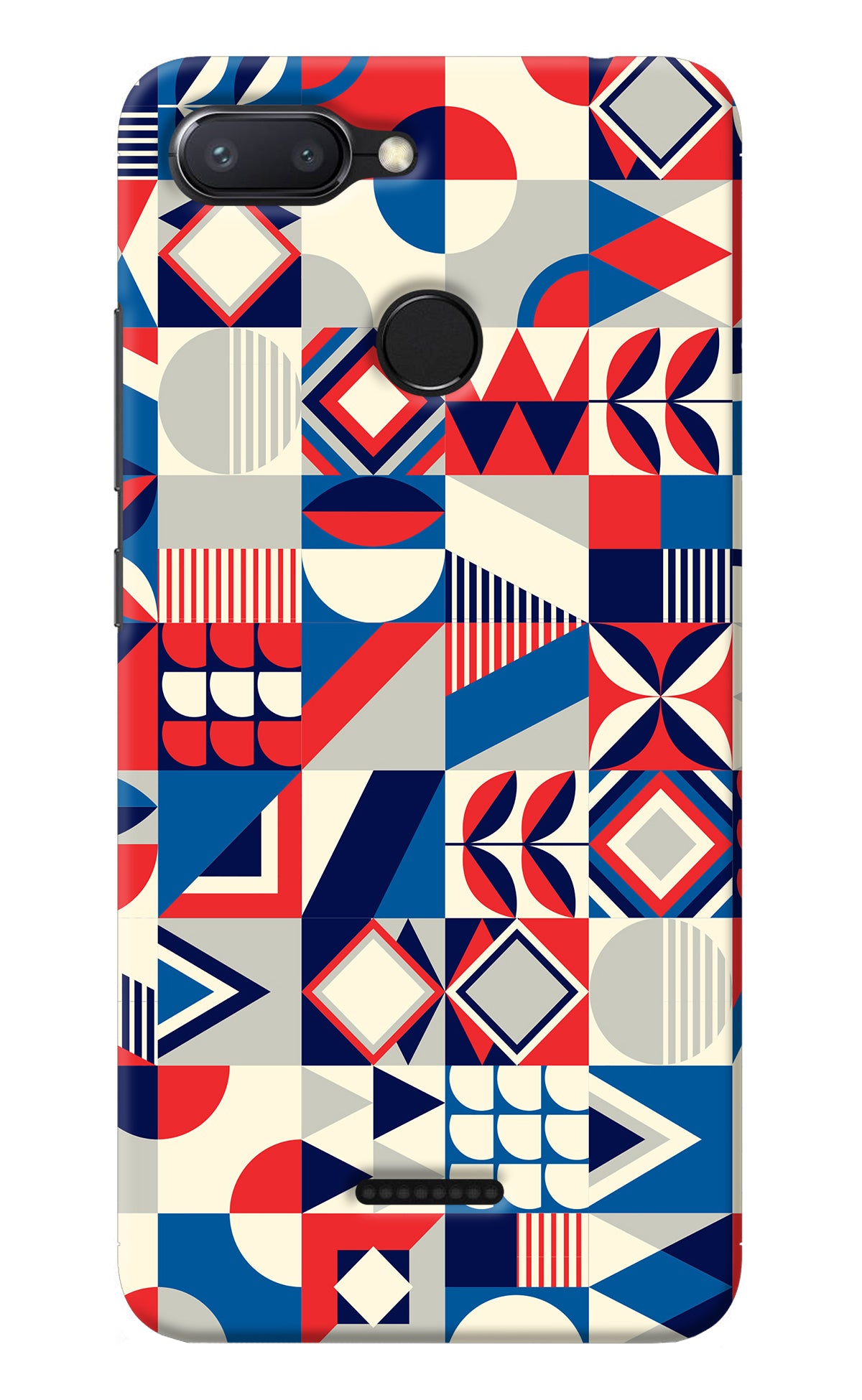 Colorful Pattern Redmi 6 Back Cover