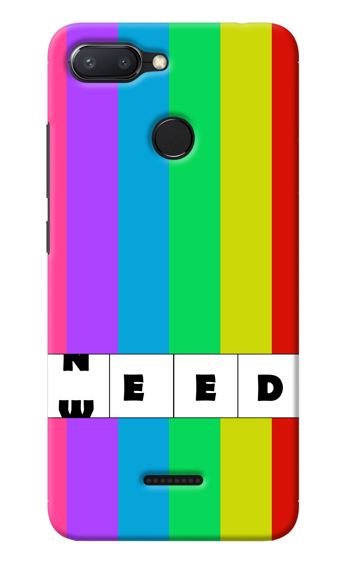 Need Weed Redmi 6 Back Cover