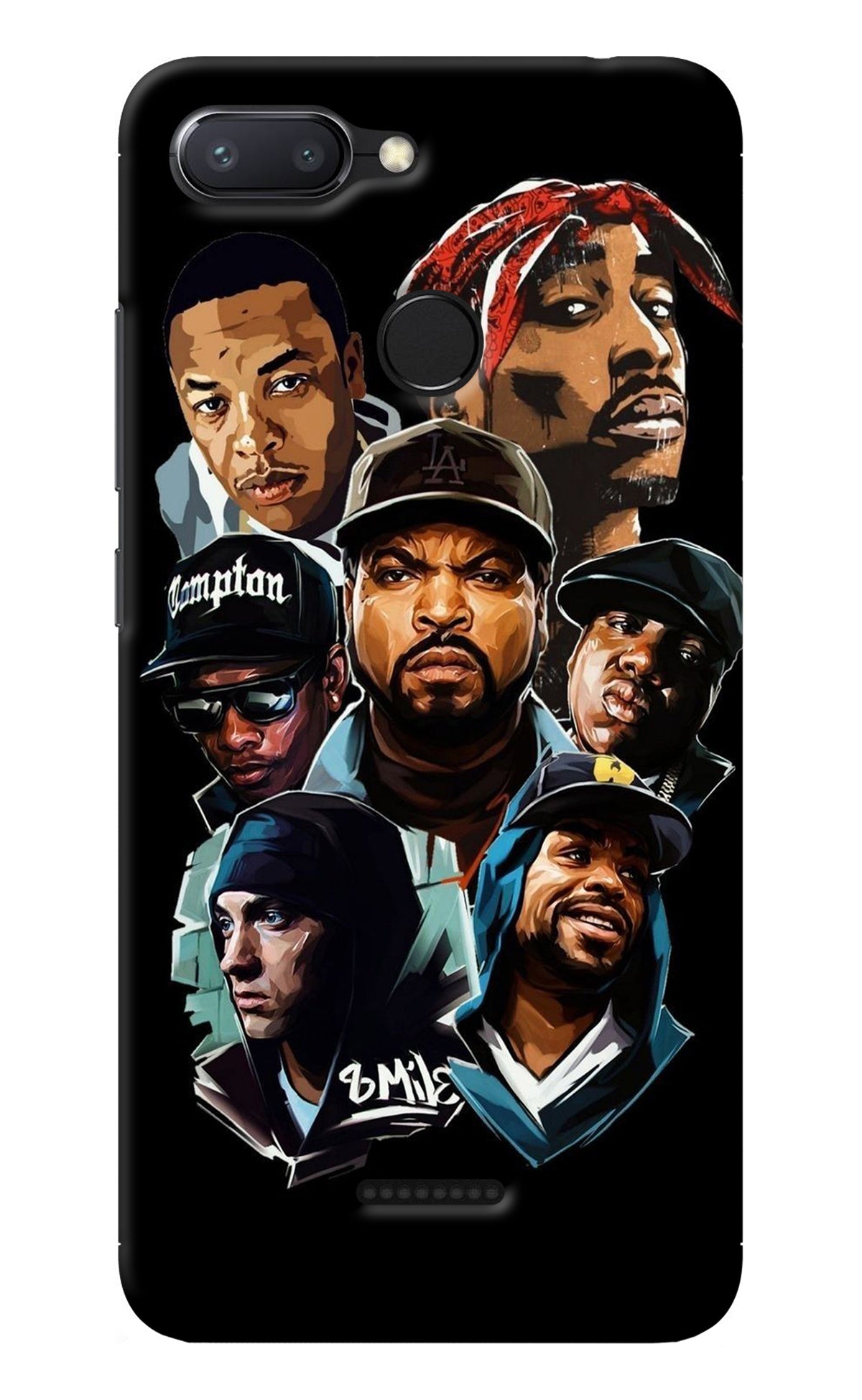 Rappers Redmi 6 Back Cover