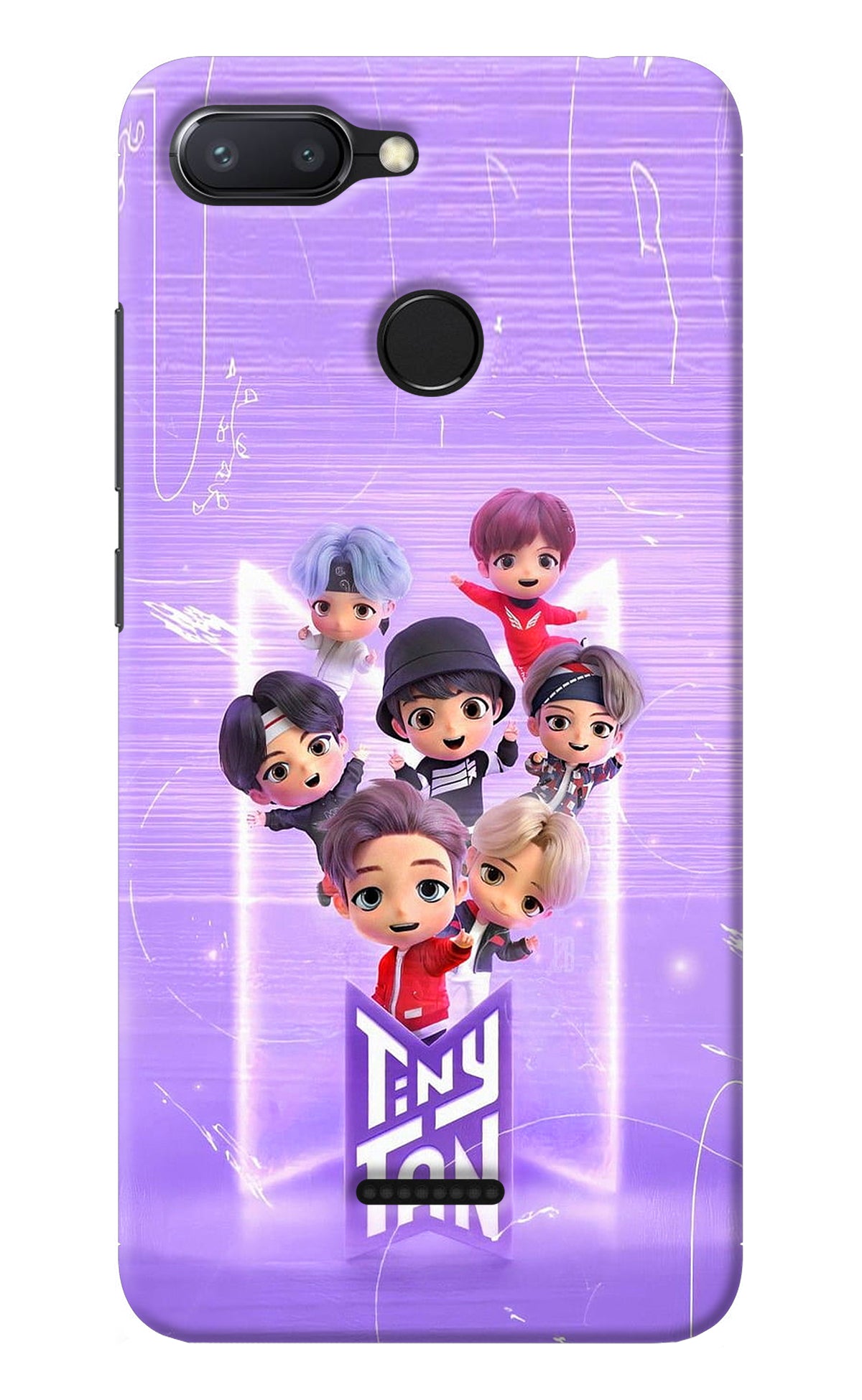 BTS Tiny Tan Redmi 6 Back Cover