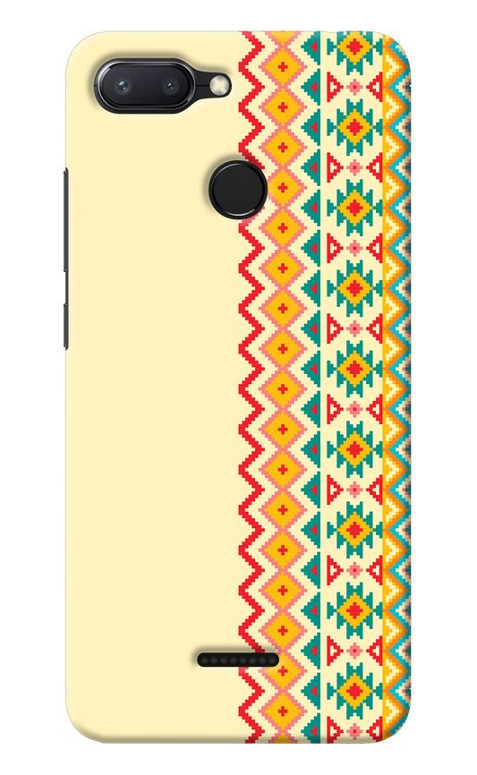 Ethnic Seamless Redmi 6 Back Cover