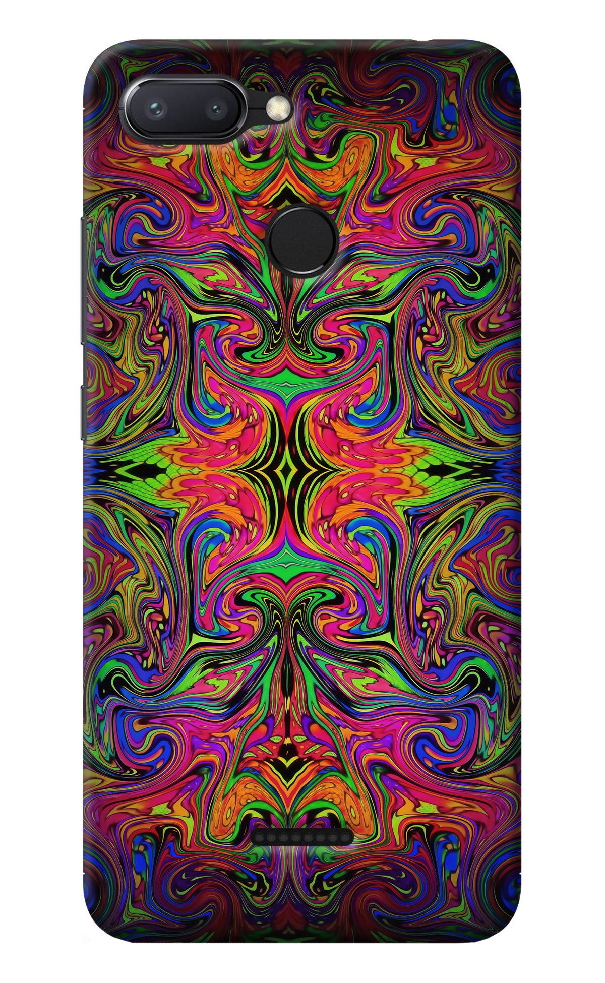 Psychedelic Art Redmi 6 Back Cover