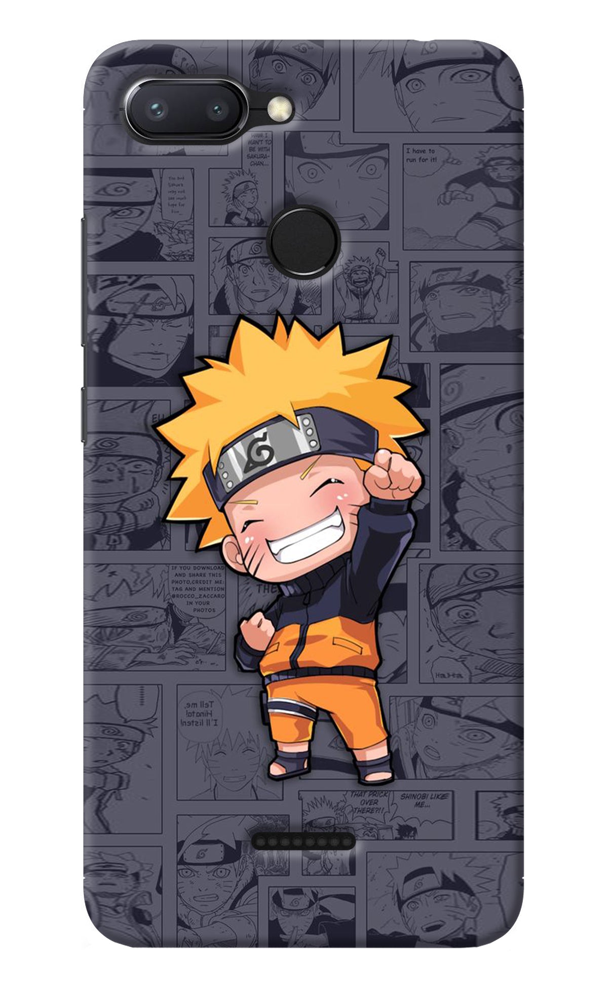 Chota Naruto Redmi 6 Back Cover