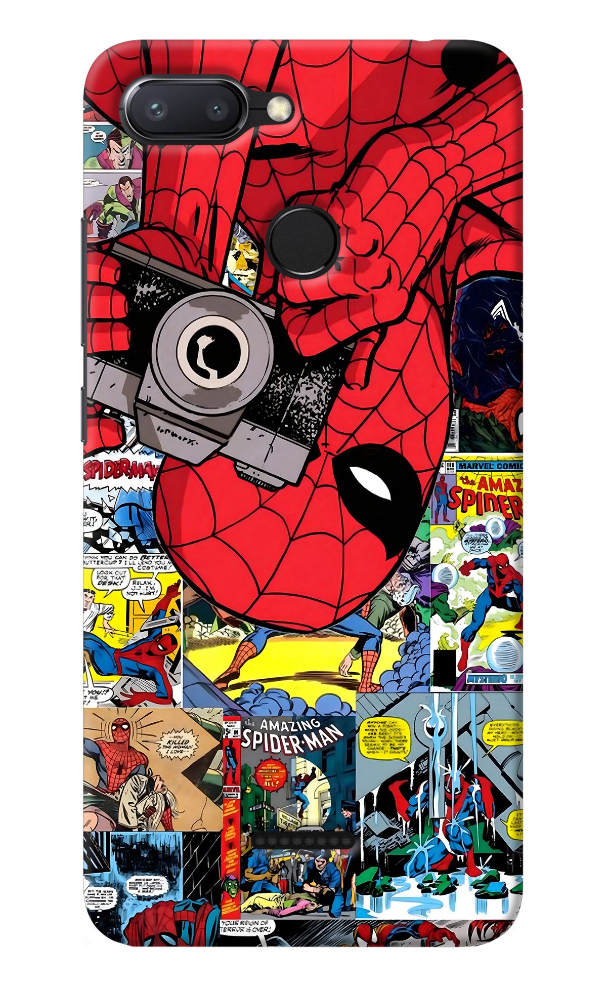 Spider Man Redmi 6 Back Cover