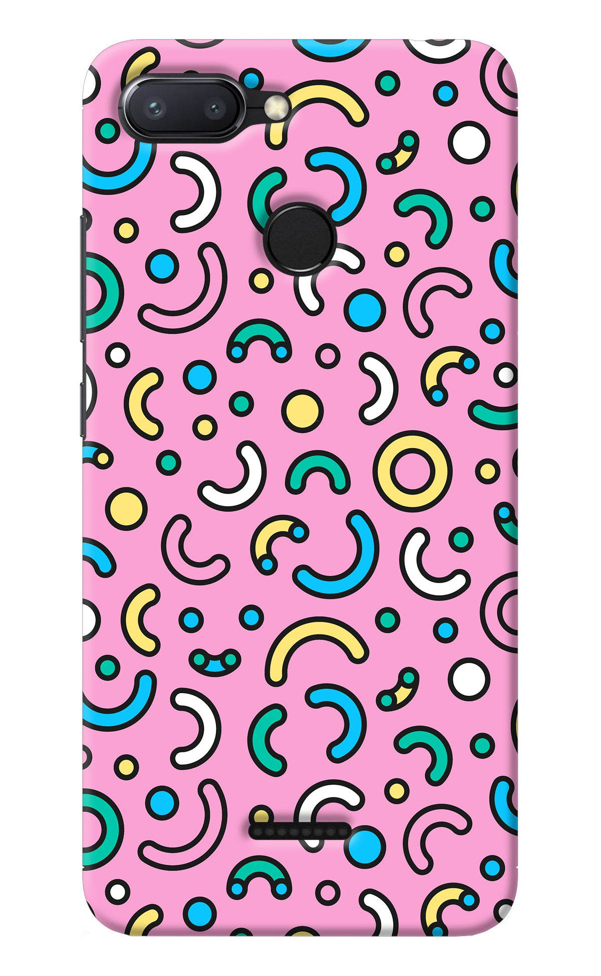 Memphis Design Redmi 6 Back Cover