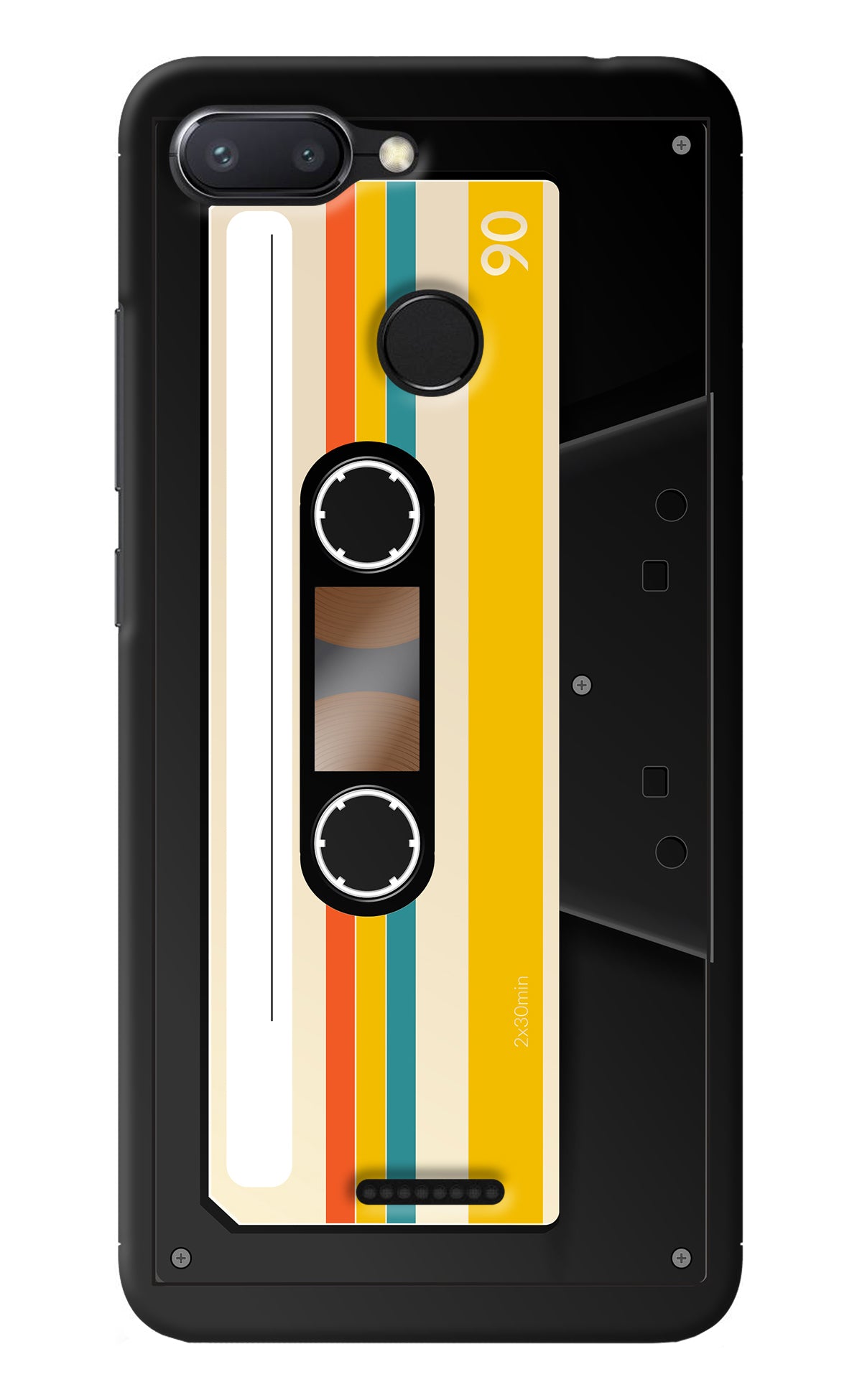 Tape Cassette Redmi 6 Back Cover