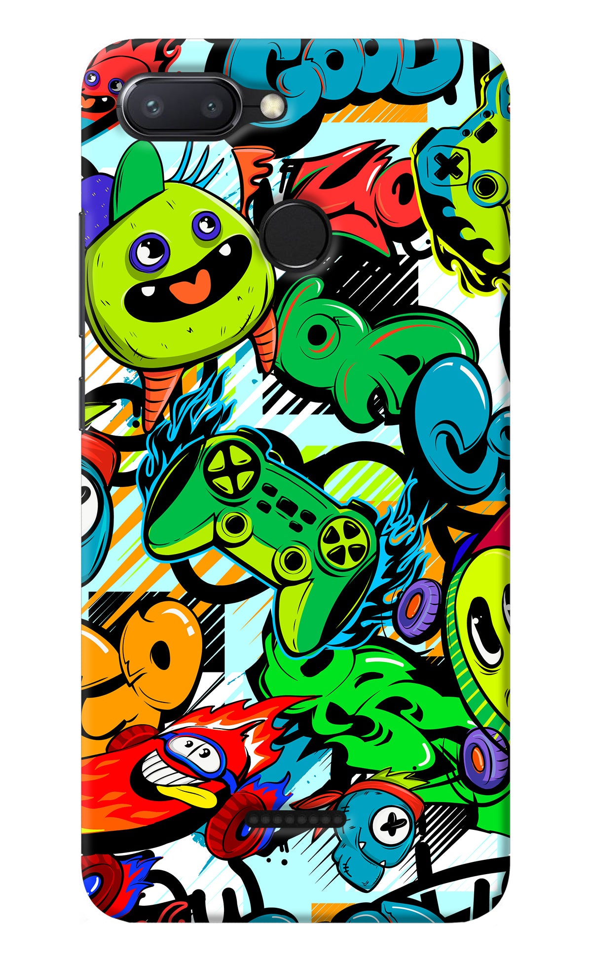 Game Doodle Redmi 6 Back Cover