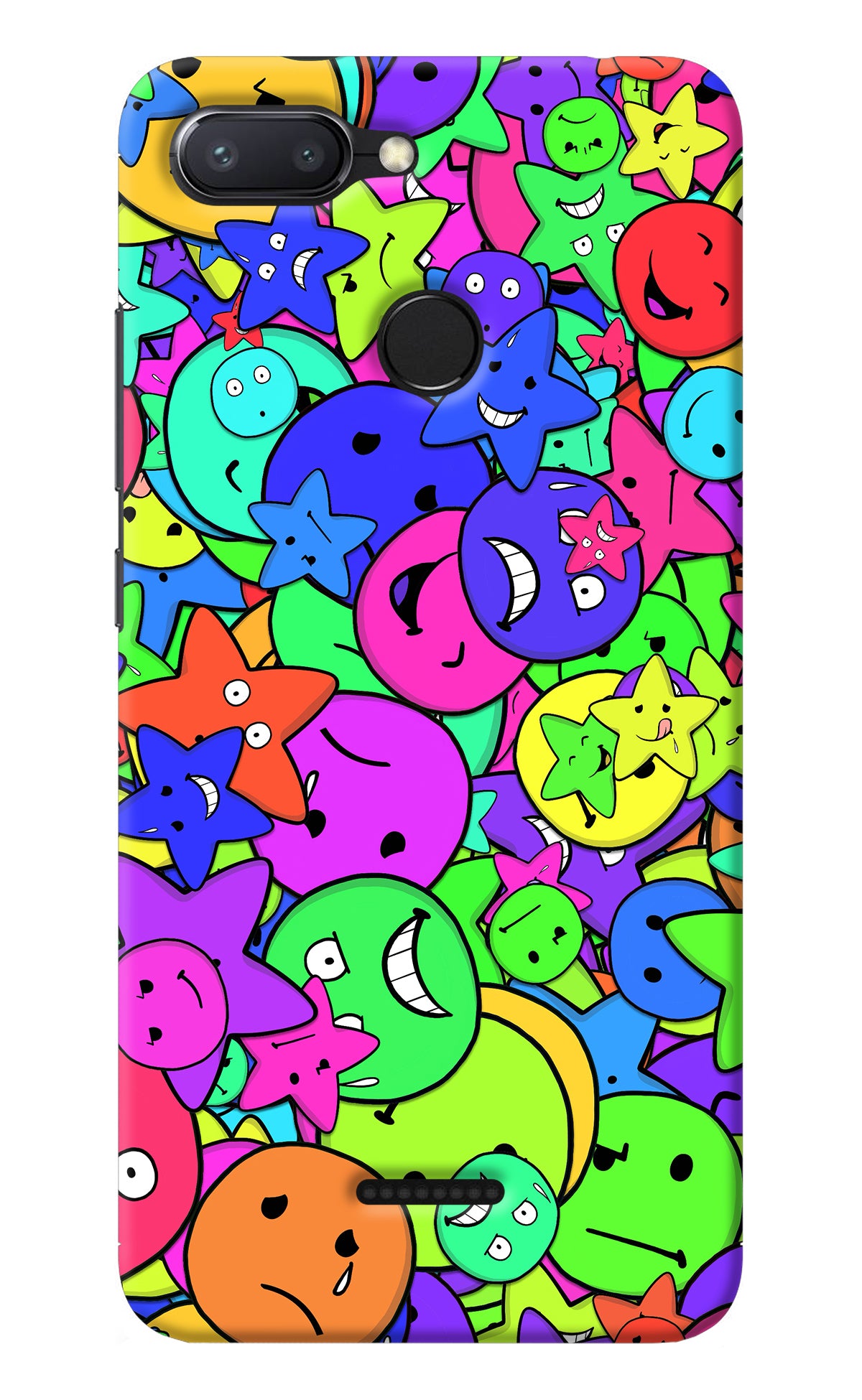 Fun Doodle Redmi 6 Back Cover