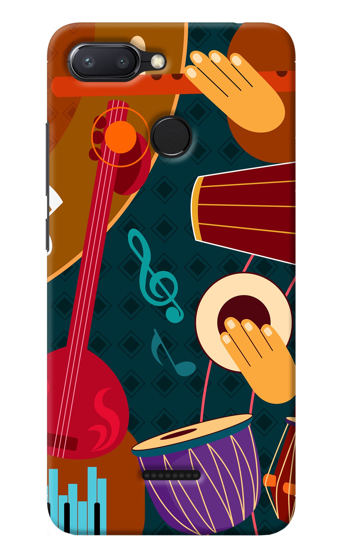 Music Instrument Redmi 6 Back Cover