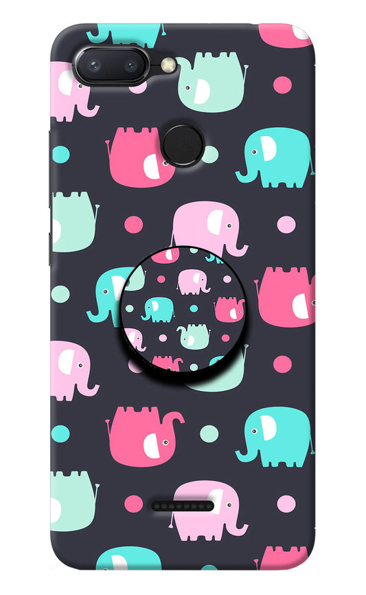 Baby Elephants Redmi 6 Pop Case