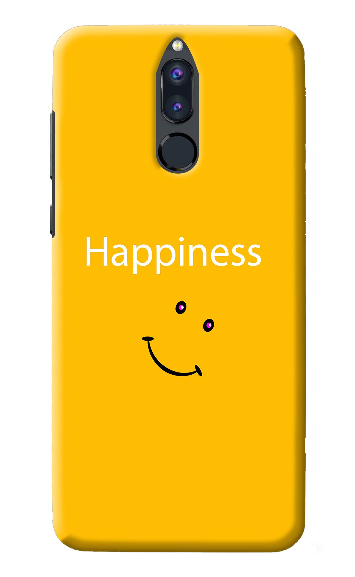 Happiness With Smiley Honor 9i Back Cover