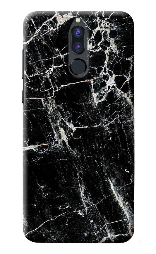 Black Marble Texture Honor 9i Back Cover